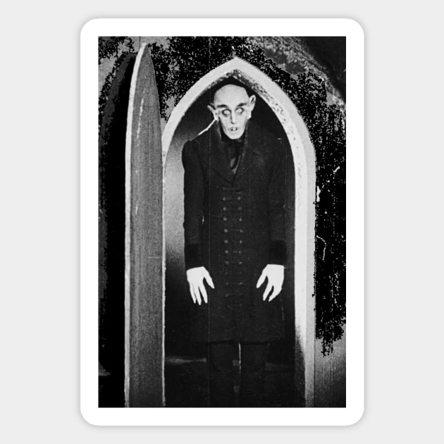 Count Dracula Nosferatu Magnet by Digital GraphX